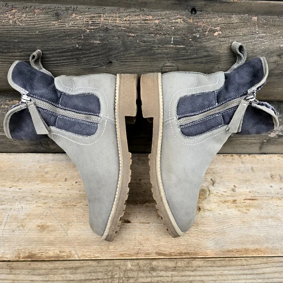 G.H. Bass & Co. Haley Taupe Nubuck Leather, Faux Fur Lined Winter Boots. WMS 9M - Picture 9 of 12